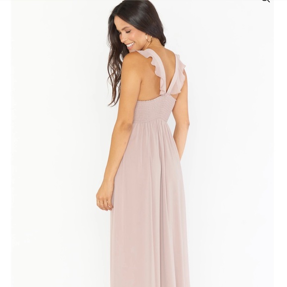 June Maxi dress. Flirty, elegant, elastic back panel empire waist. NWT! Party! - Picture 2 of 4